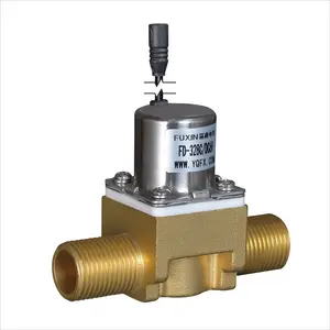 Электромагнитный клапан Fuxin Yueqing стандарта США 1/2, латунный электромагнитный регулирующий водяной клапан