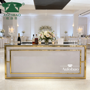 Club nocturno Marco de acero inoxidable PVC Plegable Comercial Cafe Bar Contadores - Product Image 5