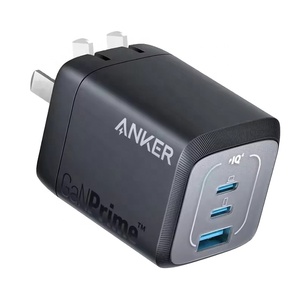 Chargeur mural ANKER <span class=keywords><strong>67W</strong></span> GaN Prime A2669, 3 ports, charge rapide compacte pour MacBook Pro, iPad Pro, iPhone 17/16/Pro - Product Image 1