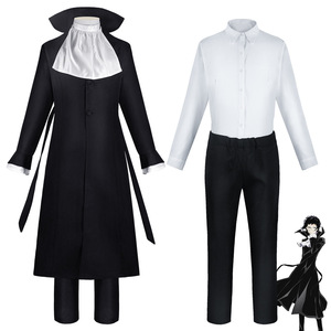 Disfraz de Cosplay de Bungo Stray Dogs, Chuuya Nakahara, Osamu Dazai, Akiko Yosano, Anime, Juego de Roles, Unisex, Poliéster, Primavera 2023 - Product Image 5