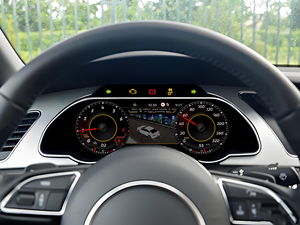 Afficheur numérique pour <span class=keywords><strong>Audi</strong></span> A5 2008-2016, tableau de bord, compteur de vitesse, Apple CarPlay sans fil, Android Auto - Product Image 3
