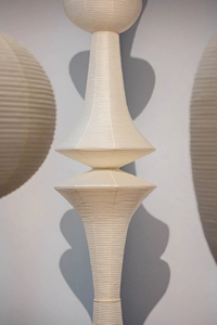 Lampe de plafond en papier de riz de forme unique, créative et personnalisée, nouvelle collection Nicro, lustre moderne, suspension pour musée, hôtel, décoration intérieure - Product Image 5