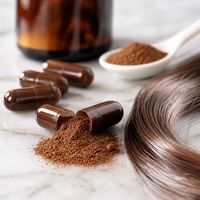 Capsules pour la croissance des cheveux, compléments alimentaires pour adultes, modèle 35, 60 capsules, vente directe d'usine