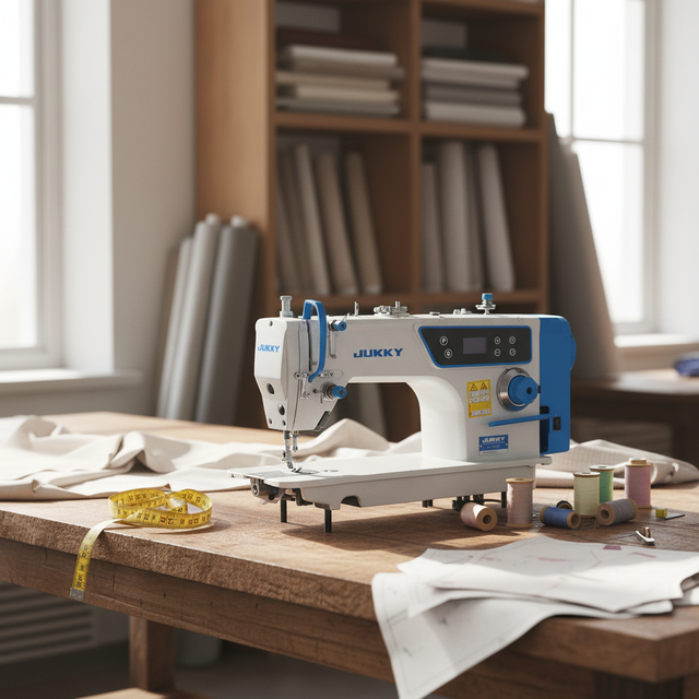 JUKKY BRAND for New High-speed Computerized Single Needle Metal Direct Drive Lockstitch Industrial Sewing Machine
