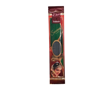 ธูปแท้จากอินเดีย แบล็คบาธี ตูลาซี สวารนา ผสมสารสกัดจากโหระพาศักดิ์สิทธิ์ สำหรับการบูชาประจำวัน - Product Image 1