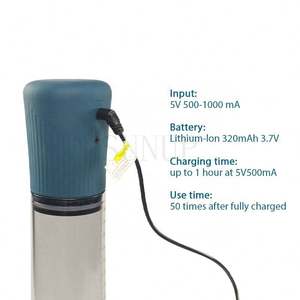 Kostenlose individuelle Box  Men Electric Man Auto Hydro Erwachsenenprodukte Sex-Spielzeug warmes Wasser Vergrößerung Dildo Penis-Priapus-Pumpe - Product Image 4