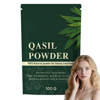 Poudre de soin du visage à base de plantes JBY favorisant une texture de peau lisse et un aspect rafraîchi pour une utilisation quotidienne, poudre de visage douce au Qasil