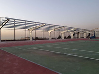 Empery Solar PV AL6005-T5 Edelstahl Solar Einträger-Carport-Montagesystem 60m/s Windgeschwindigkeit 15+ Jahre Garantie