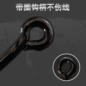 Anzuelo de Pesca Huashengda de Acero con Alto Contenido de Carbono Ise Ni Simple con Orificio para Señuelos, Accesorios de Pesca - Product Image 5