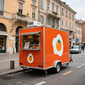 Remolque de comida rápida móvil tipo camión pequeño OEM para venta de hamburguesas, helados, pizza y hot dogs en EE. UU. - Product Image 4
