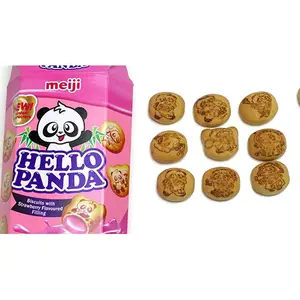 Factory Genyond China creamy coconut chocolate cream filling bear filled biscuits cookie making machine production line