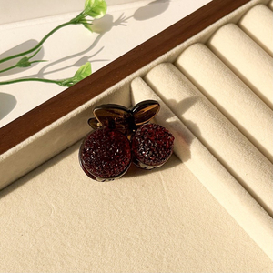 Nuevo y Popular Diseño Único 2026: Horquilla de Cereza con Diamantes de Imitación, Horquilla de Moda para Mujer, Venta al por Mayor de Accesorios para el Cabello - Product Image 4