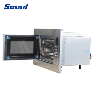 Salidsmad — four <span class=keywords><strong>micro</strong></span>-<span class=keywords><strong>onde</strong></span> 900W en acier inoxydable, noir, pour la maison, livraison gratuite - Product Image 4