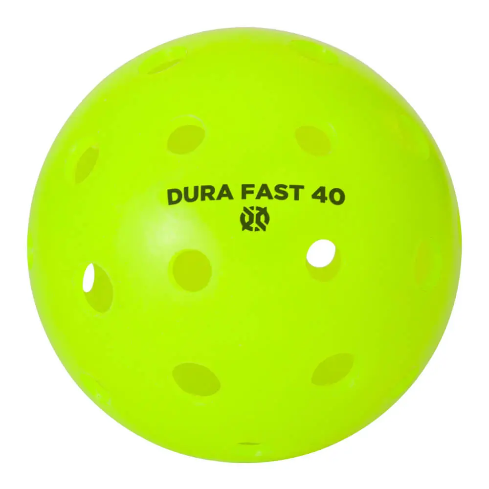 ओनिक्स स्टाइल पिकलबॉल बॉल यूएसएपीए स्वीकृत 40 होल आउटडोर रोटेशन ड्यूरा फास्ट 40 पिकल बॉल सीमलेस प्रोफेशनल पिकलबॉल
