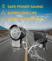 Vente en gros, ensemble de feux arrière de vélo électrique étanche Super lumineux pour e-scooter Led Ebike feu avant
