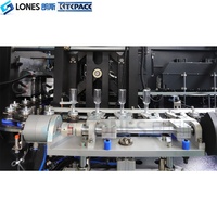 Machine de soufflage de bouteilles PET automatique à 4 cavités de haute qualité avec contrôle PLC pour bouteilles de parfum, liquides buccaux, shampooings et eau de 10 ml à 2 L