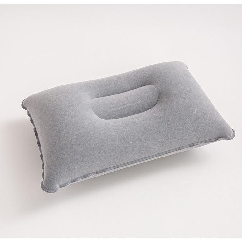 Gray outdoor inflatable pillow (34*22)