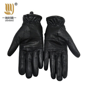 Gants d'hiver <span class=keywords><strong>en</strong></span> <span class=keywords><strong>cuir</strong></span> tactiles respirants <span class=keywords><strong>pour</strong></span> la conduite, <span class=keywords><strong>pour</strong></span> hommes et femmes, noir et bordeaux, faible MOQ, expédition rapide, haute qualité, durables - Product Image 5