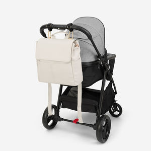 <span class=keywords><strong>Mochila</strong></span> <span class=keywords><strong>de</strong></span> Pañales <span class=keywords><strong>de</strong></span> Cuero PU <span class=keywords><strong>de</strong></span> Diseño Moderno 2026, Bolso <span class=keywords><strong>de</strong></span> Bebé <span class=keywords><strong>de</strong></span> Gran Capacidad con Bolsillo para Biberón, Bolso <span class=keywords><strong>de</strong></span> Viaje Impermeable para Mamá - Product Image 2