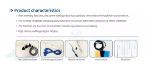 سعر منخفض مولد جراحة الحيوانات عالية التردد ، وحدة جراحة كهربائية بيطرية - Product Image 4