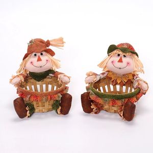 Paire de Sérangues en Peluche Porte-Bonheur pour Thanksgiving, 2 Pièces, Cadeau d'Automne pour la Décoration Intérieure - Product Image 1