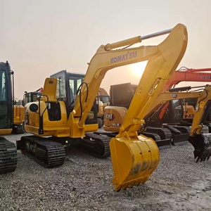 Miniexcavadora <span class=keywords><strong>Komatsu</strong></span> PC56 Usada, Excavadora Hidráulica de Orugas, Máquina de Construcción, PC55 PC60 PC70, Miniexcavadora Pequeña en Venta - Product Image 2
