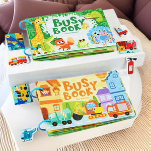 <span class=keywords><strong>Libro</strong></span> Sensorial Educativo para Preescolar, <span class=keywords><strong>Libro</strong></span> de <span class=keywords><strong>Actividades</strong></span> para el Desarrollo Temprano, Rompecabezas Educativos para Niños - Product Image 1