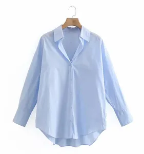 OEM/ODM Shirts For Women Custom Logo High Quality Women Clothing Tops Business Shirt For Womens