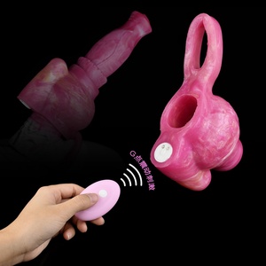 Anillo Vibrador de Silicona con Control Inalámbrico YOCY para Agrandamiento del Pene, Funda para Pene Elástica, Juguetes Sexuales para Masturbación Masculina - Product Image 5