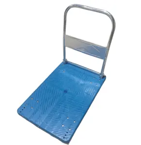 Alta qualidade Plastic Trolley 4 rodas com capacidade de carga 400Kg