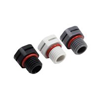 Bouchon de ventilation étanche |   Joint d'étanchéité respirant en nylon IP68 à double port pour contrôle de l'humidité des applications électriques extérieures
