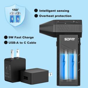 Soplador de Aire Eléctrico SDFM Max-Black, 130000 RPM, Chorro de Aire Comprimido, 3 Velocidades Ajustables y Reutilizable con Batería - Product Image 5