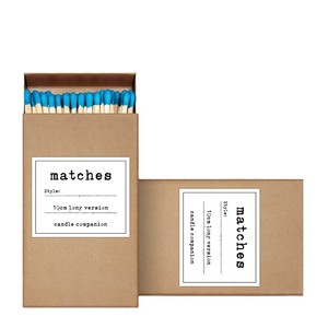 Fiammiferi con Stelo in Legno Stile Minimalista Moderno Little Poplar per Matrimoni e Compleanni, Fiammiferi Creativi in Carta Kraft Vintage - Product Image 5