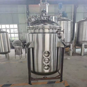 ถังผสมแบบมีแจ็คเก็ตพร้อมระบบทำความร้อนไฟฟ้า ขนาด 500 ลิตร สำหรับน้ำผึ้ง น้ำผลไม้ แชมพู สบู่ ผลิตจากสแตนเลส 304 316L - Product Image 5