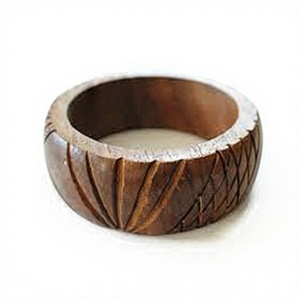 Classic Wooden <b>Bangle</b> <b>Bracelet</b> Sets <b>Silver</b> Plated Fancy Design Unique Best Quality Unisex Trendy Jewelry Anniversary for Woman - Product Image 4