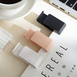 Wholesale Modern Design Dual-Purpose Office <b>Plastic</b> Clip with Simple Mobile Phone <b>Bracket</b> Wholesale Bookends Manufacturers - Product Image 1