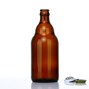 Gran cantidad en stock, envío rápido en 3 días. Botella de cerveza de vidrio ámbar de 330ml - 1000ml con tapa corona. - Product Image 3