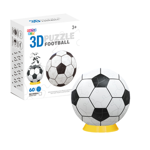 <span class=keywords><strong>Rompecabezas</strong></span> 3D <span class=keywords><strong>de</strong></span> plástico con impresión UV, globo redondo, <span class=keywords><strong>Luna</strong></span>, baloncesto, fútbol, se aceptan 60 uds. - Product Image 2