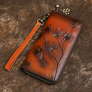 Borsetta da <span class=keywords><strong>donna</strong></span> in vera pelle <span class=keywords><strong>con</strong></span> chiusura lampo stile Vintage borsetta da <span class=keywords><strong>donna</strong></span> - Product Image 2