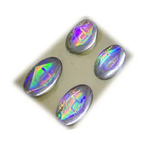 Pegatinas holográficas 3d personalizadas doom de resina epoxi