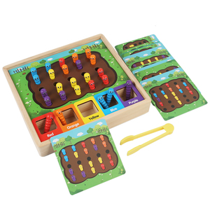 Juguetes Educativos Montessori para Preescolar: Clasificación <span class=keywords><strong>de</strong></span> Colores, Captura <span class=keywords><strong>de</strong></span> Insectos, Ejercicio <span class=keywords><strong>de</strong></span> Coordinación Mano-Ojo para Bebés - Product Image 5