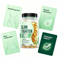Gélules à marque privée OEM CLA 3000mg pour la gestion du poids, le développement de la masse musculaire maigre et le soutien de la composition corporelle