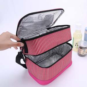 Bolsa Térmica de Gran Capacidad con Doble Capa Aislada para Exteriores, Bolsa de Almuerzo, Novedad de 2024 - Product Image 4