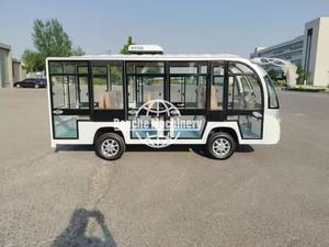 Autobuses Eléctricos Turísticos de 17 Plazas de Nuevo Diseño y Alta Calidad con Puerta, Autobús Eléctrico de Transporte Turístico Homologado para Circular por la Calle en Venta - Product Image 5