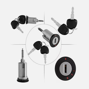 Ignition Switch <b>Lock</b> Cylinder 2 <b>Keys</b> For Vauxhall Astra Corsa Combo 90511999X 0913652 - Product Image 4