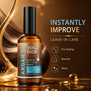 Suero Capilar de Argán y Queratina al por Mayor OEM, Pre-Styling Primer, Anti-Frizz, Protección Contra el Calor - Product Image 6
