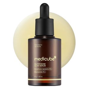 medicube Glutathione <span class=keywords><strong>Glow</strong></span> Serum, Sérum Coreano para una Piel Radiante, Cuidado de la Piel Coreano 1.05 oz. - Product Image 1