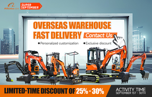 Free Shipping 3.5 Ton Mini <strong>Excavator</strong> EPA Euro 5 Engine Crawler Digger Farm 1ton 2.5 Ton Home Mini <strong>Excavators</strong> Machine - Product Image 6