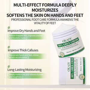 <span class=keywords><strong>Crema</strong></span> <span class=keywords><strong>para</strong></span> Pies con Manteca de Karité y Aloe Vera, <span class=keywords><strong>Urea</strong></span> al 40%, <span class=keywords><strong>para</strong></span> <span class=keywords><strong>Callos</strong></span> y Durezas, con Aroma a Fresa, OEM ODM - Product Image 4