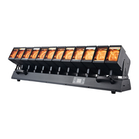 Barre de projecteurs LED mobiles Chauet Channel 12x60W avec faisceau oscillant, zoom, wash et matrice, équipement de scène à LED à oscillation simple